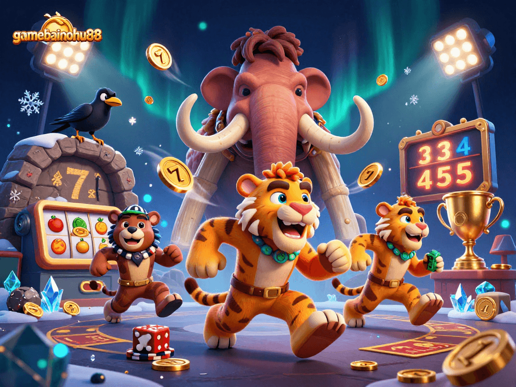 gamebainohu88 unleashes excitement with unique 3D casino scenes featuring classic symbols and characters