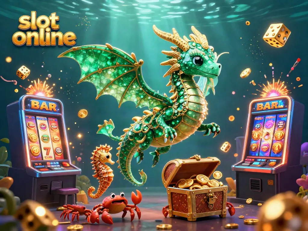 Experience thrilling slot online action with vibrant graphics of mythical sea creatures and jackpot features.