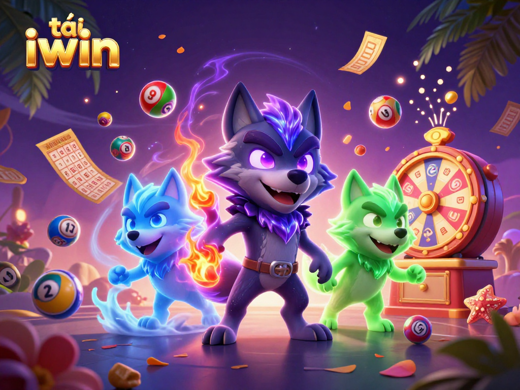 Experience thrilling surprises while playing tải iwin with captivating ghostly wolves and lottery excitement.