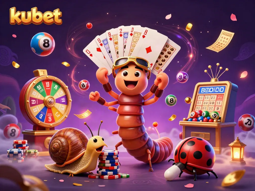 Engage in the thrilling world of kubet with a dynamic illustration featuring a dealer and high-roller.