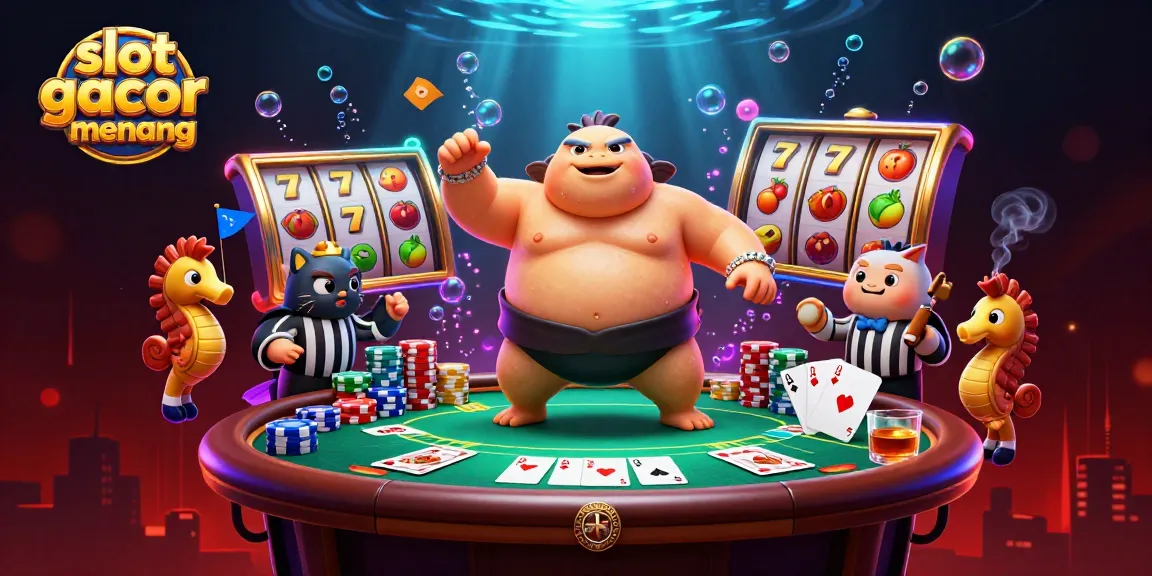 Slot gacor gampang menang, permainan slot dengan peluang jackpot yang tinggi di PUCUK88, dalam ilustrasi kasino yang menarik.
