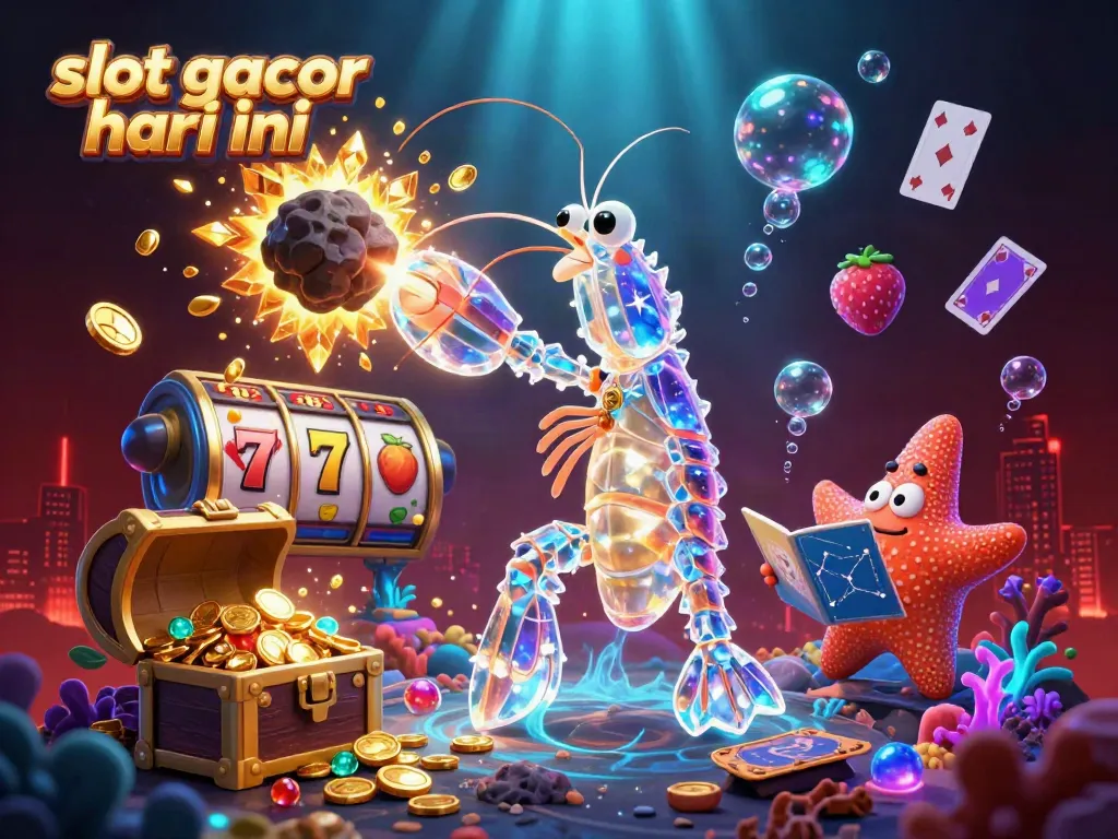 Experience thrilling action with slot gacor hari ini as a samurai shrimp masters the jackpot!