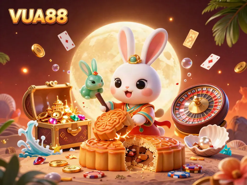 Experience thrilling gameplay at VUA88 with vibrant casino graphics and dynamic gaming elements.
