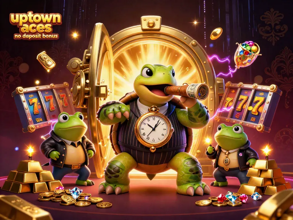 Experience vibrant wins with uptown aces no deposit bonus amidst dazzling casino treasures.