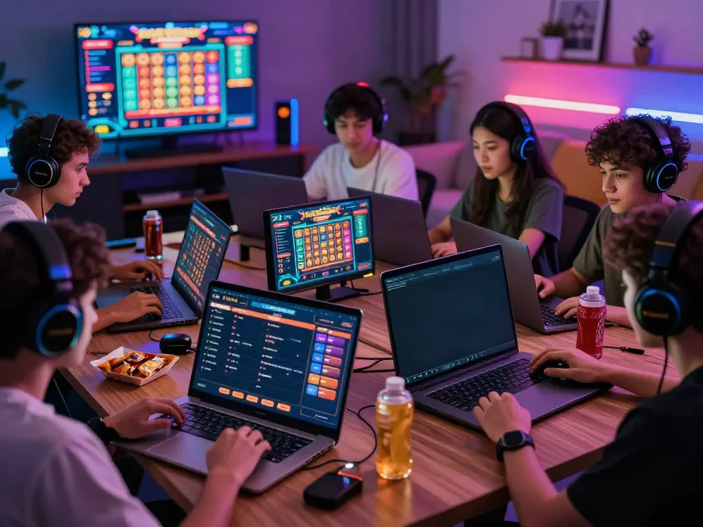 Interactive Toto Macau betting experience on poka88 with diverse users engaging in gameplay.