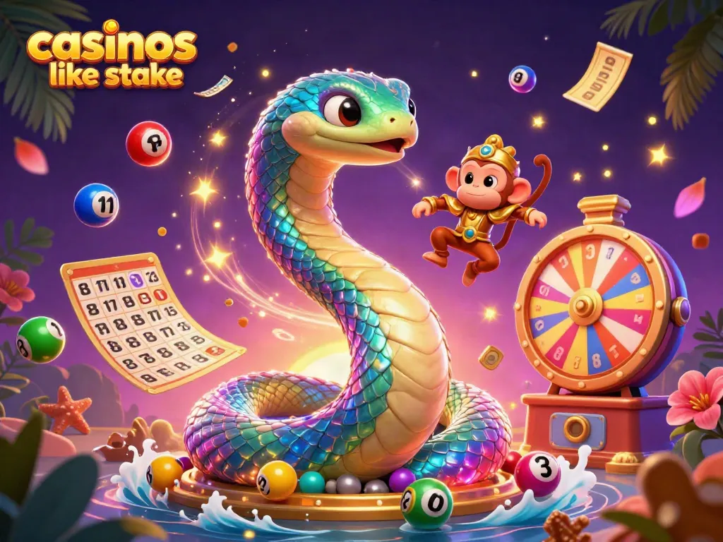 Engage in thrilling gameplay at casinos like stake, with vibrant characters and dynamic game elements.