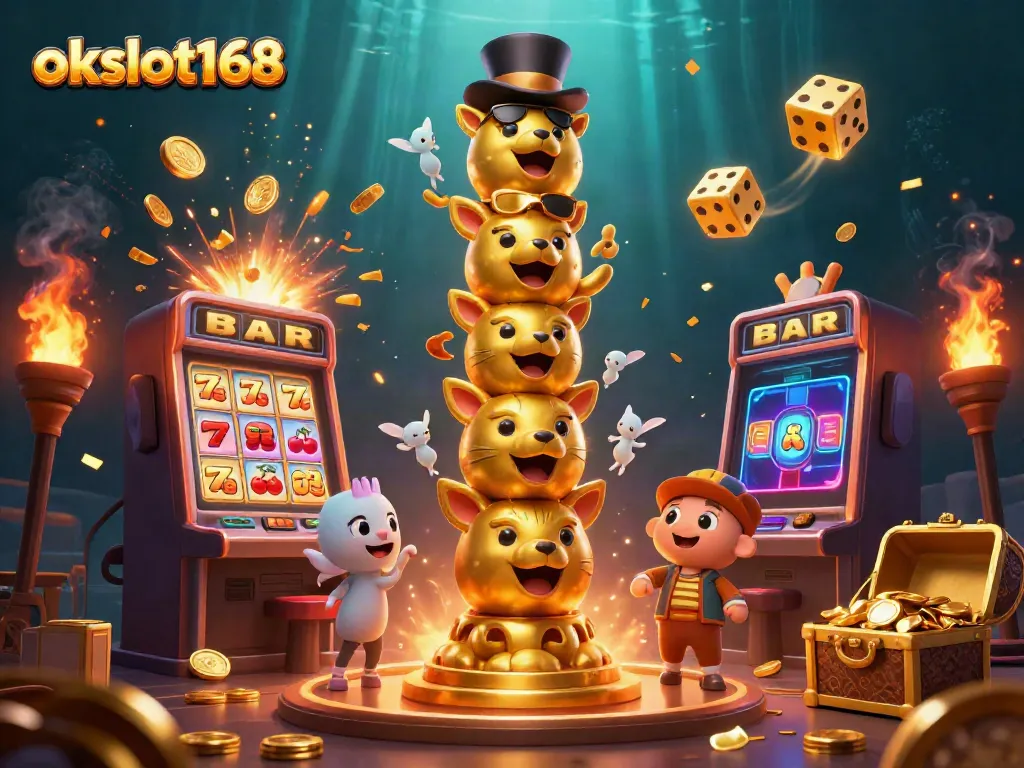 okslot168 สนุกสนานกับเกมสล็อตออนไลน์ที่มีสีสันและรางวัลมากมาย