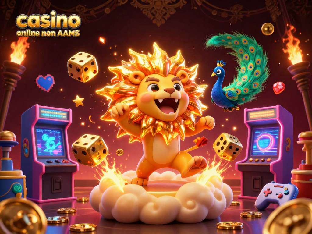Giocare nei casino online non AAMS con bonus eccezionali e design vivace.