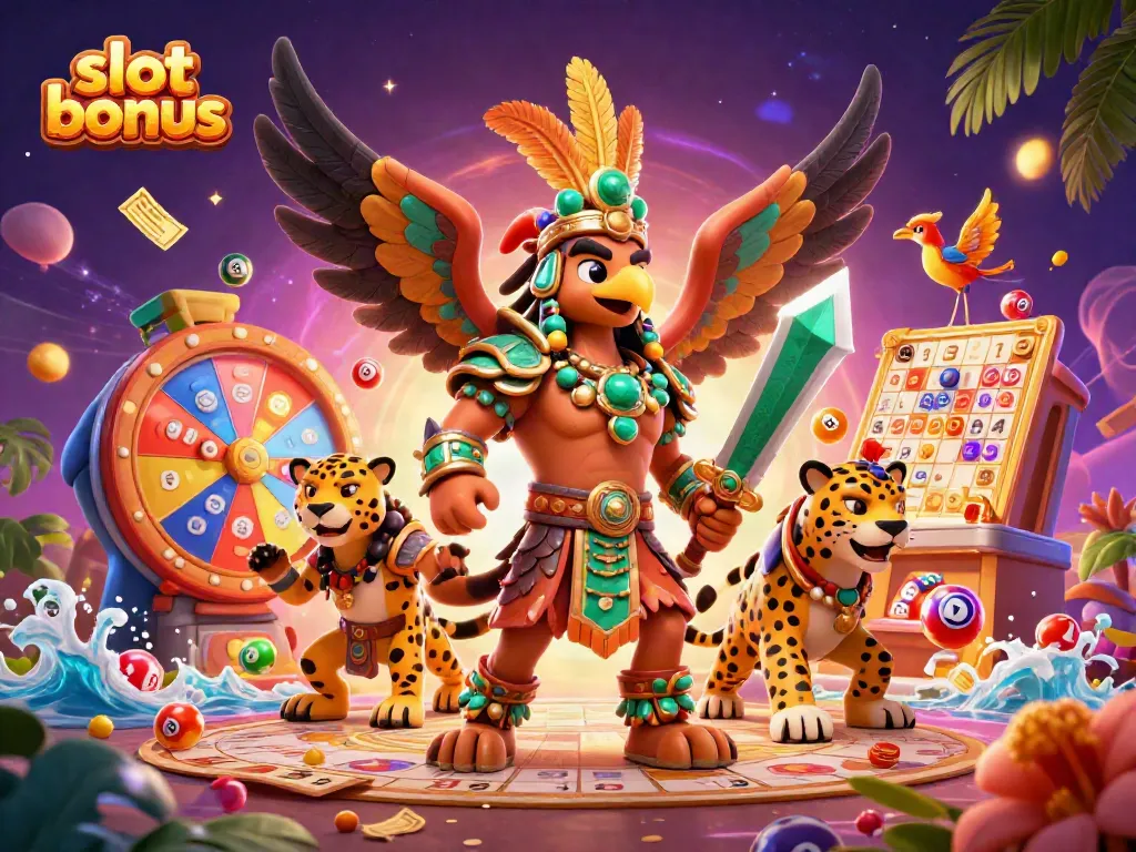 Experience thrilling slot bonus action with vibrant characters and dynamic gameplay elements.