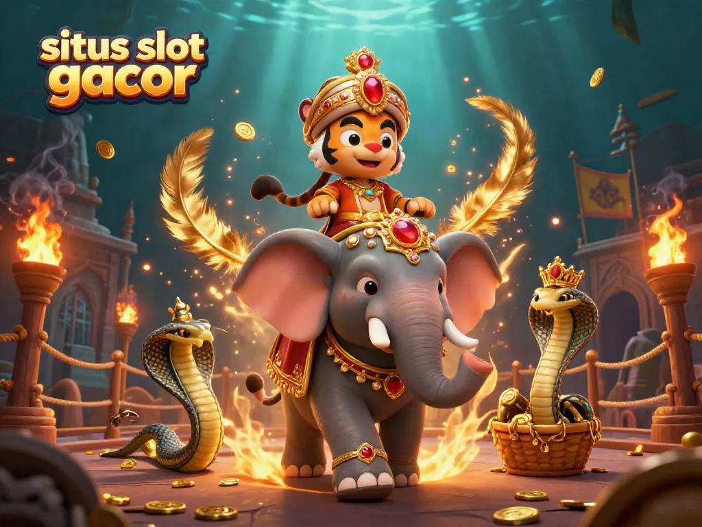 Experience exhilarating gaming action with the situs slot gacor featuring vibrant 3D characters and stunning backgrounds.