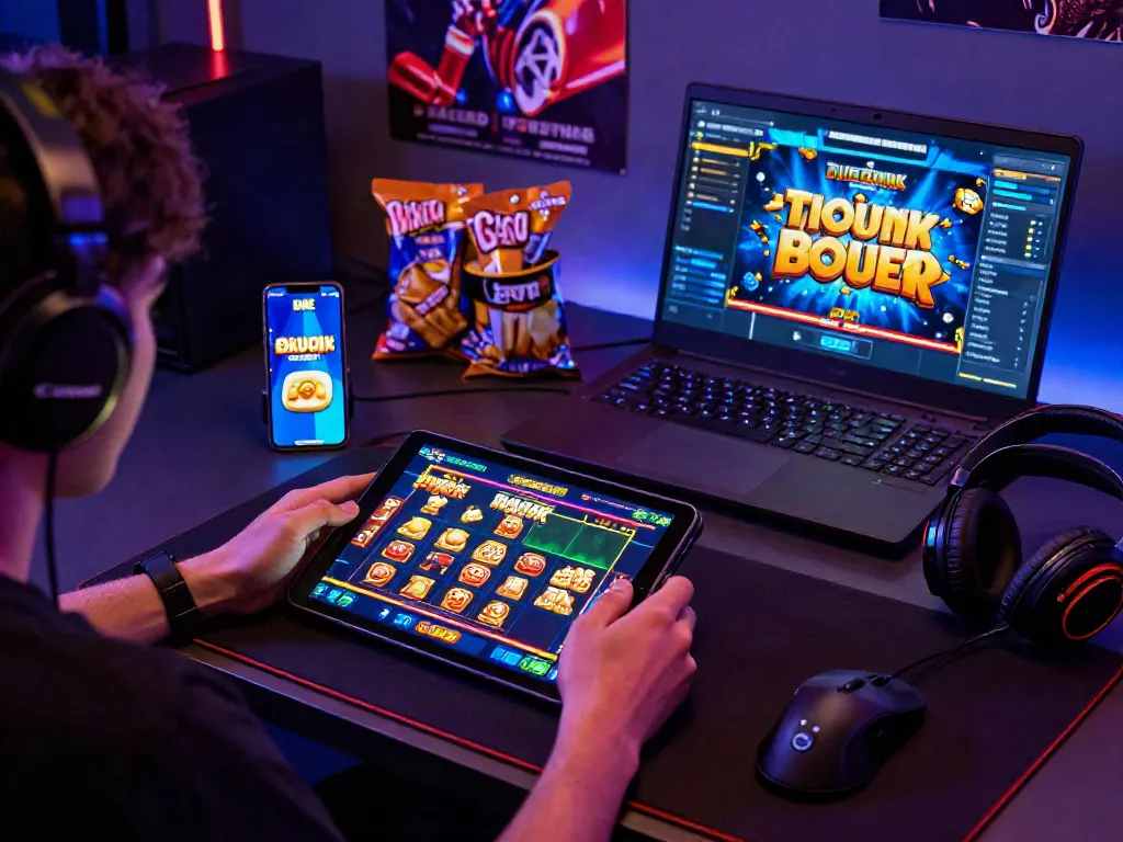 Pengalaman bermain slot online royal288 dengan perangkat modern dan suasana energetik.