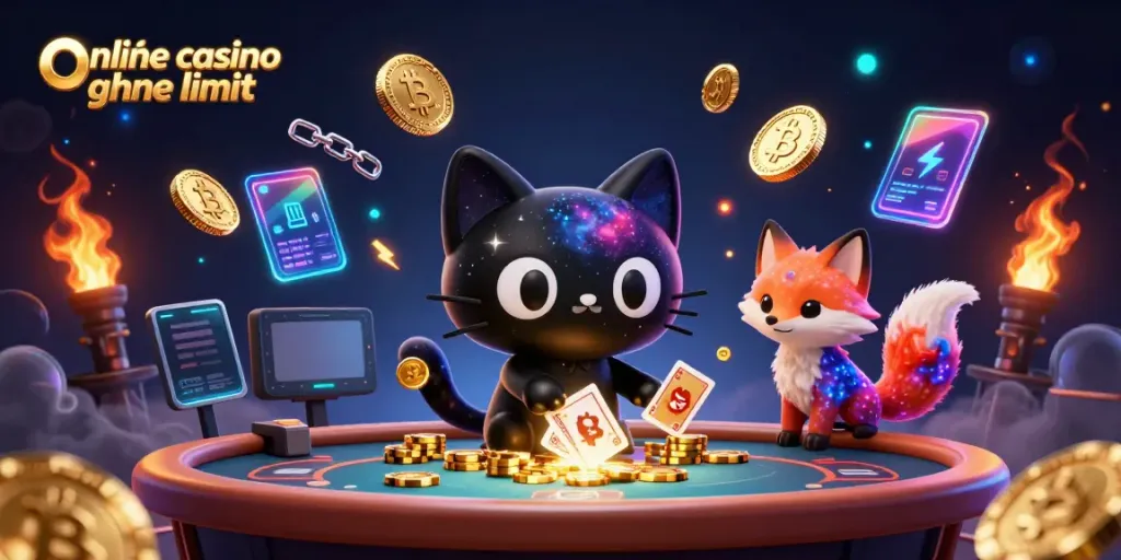 Experience the thrill of an online casino ohne limit with unique cosmic characters and vibrant game elements.