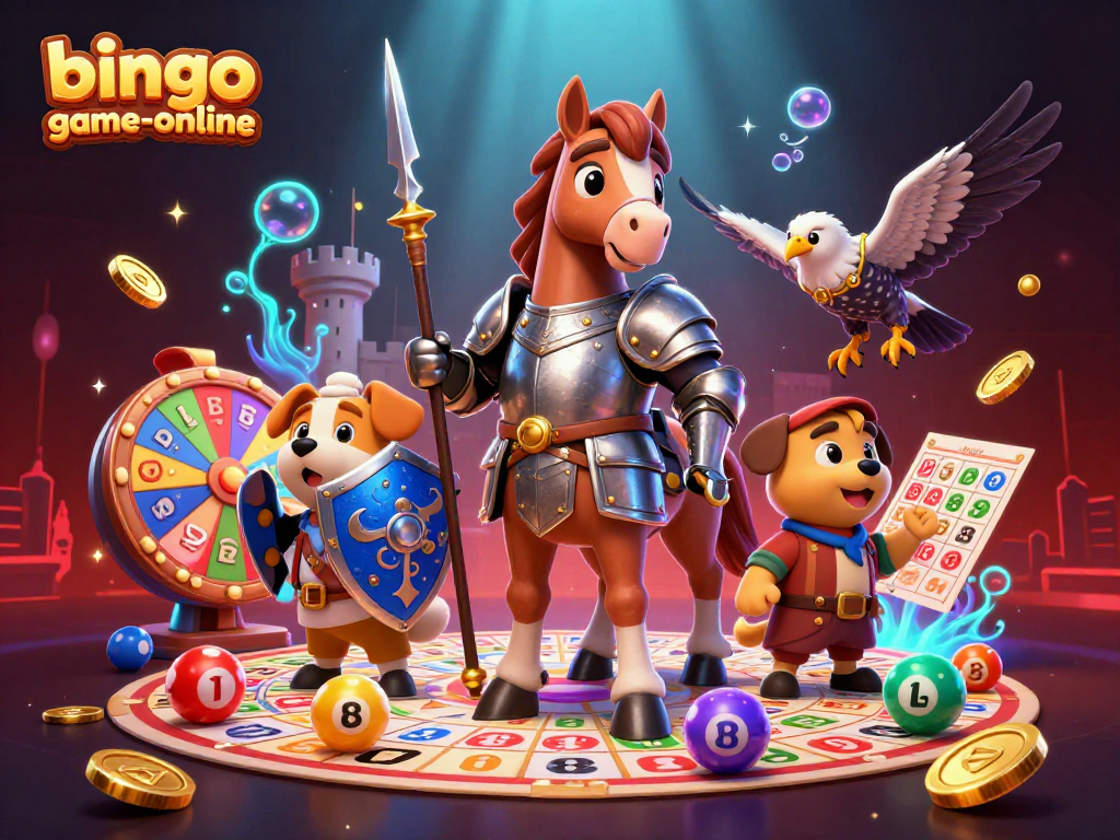 Engage with bingo-game-online featuring vibrant bingo balls and cards in a thrilling gambling experience.