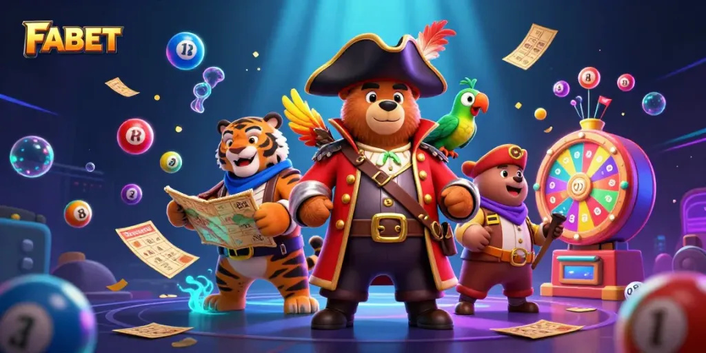 Join the excitement with FABET as the pirate captain bear and friends unveil thrilling jackpot adventures!