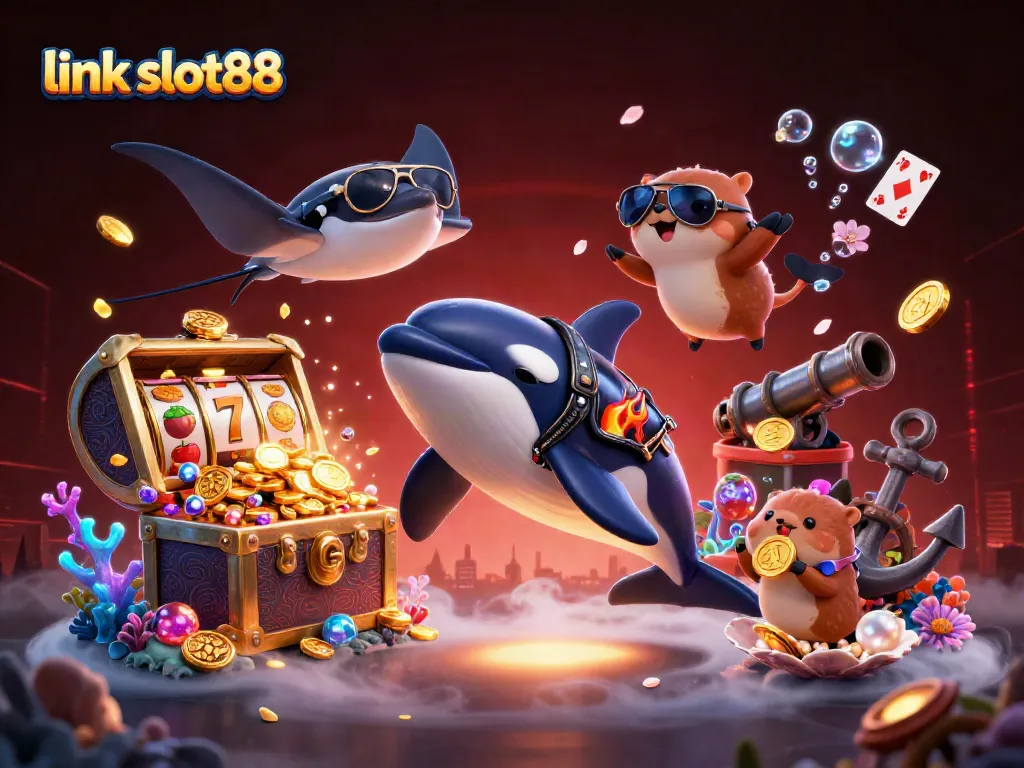 Menangkan jackpot dengan link slot88 sambil menikmati aksi seru berang-berang laut dan ikan pari yang menggemaskan.